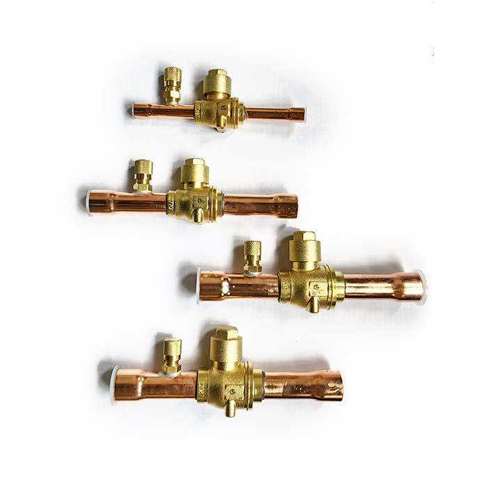 Centralny AC Butterfly Chłodnicze zawory kulkowe 6.3 Ciśnienie hydrauliczne dla CFC HCFC HFC