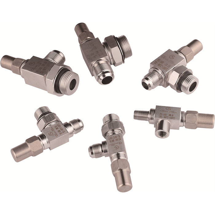 Chłodzenie CO2 3/4 cal Kompresja Zamknięty zawór Wysokie ciśnienie DN4  DN40 0  16.0 MPa -40C  140C