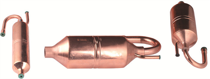 DN10  DN80 Filtr suszarki chłodniczej Dostosowywalny element filtracyjny dla CFC HCFC HFC POE Oil Certyfikat CE