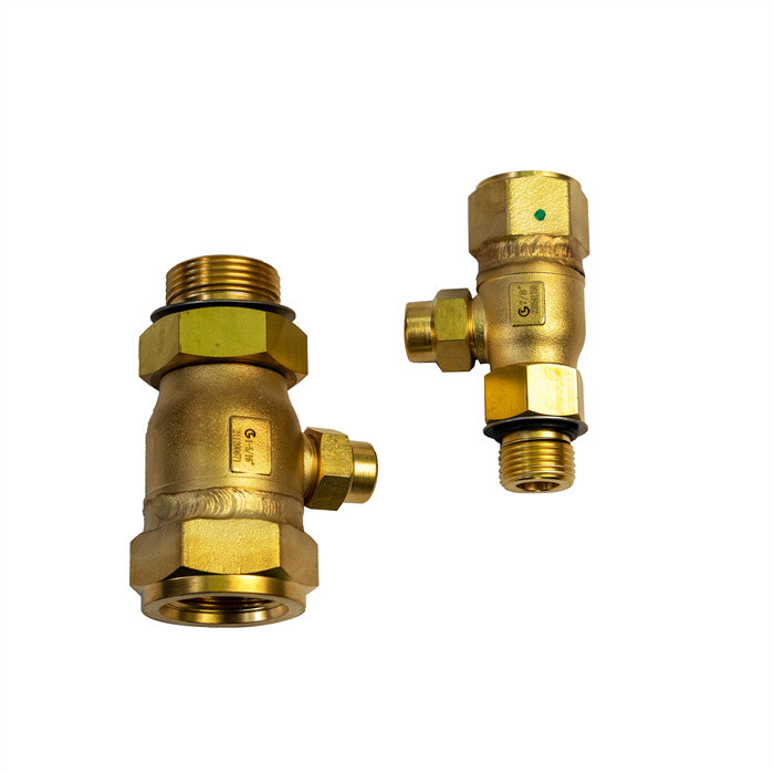 CFC HCFC HFC 3 Way Off Valve do chłodzenia Zakres temperatury -29°C+140°C